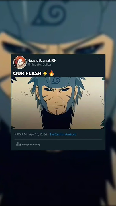 Minato is our Flash ⚡🥶 #anime #narutoshippuden #short