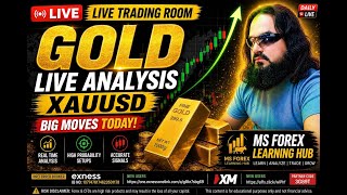🚨 LIVE GOLD TRADING ROOM 0537 | BIG MOVES ON XAUUSD | REAL-TIME SIGNALS | Ms Forex Learning Hub ?
