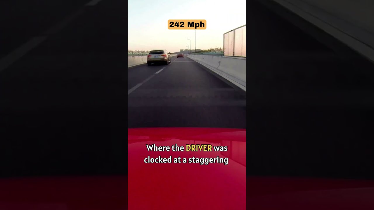 242 Mph Fastest Speeding Ticket Texas