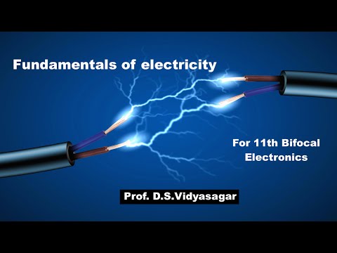vidyasagar-sir's-lectures-series:-fundamentals-of-electricity