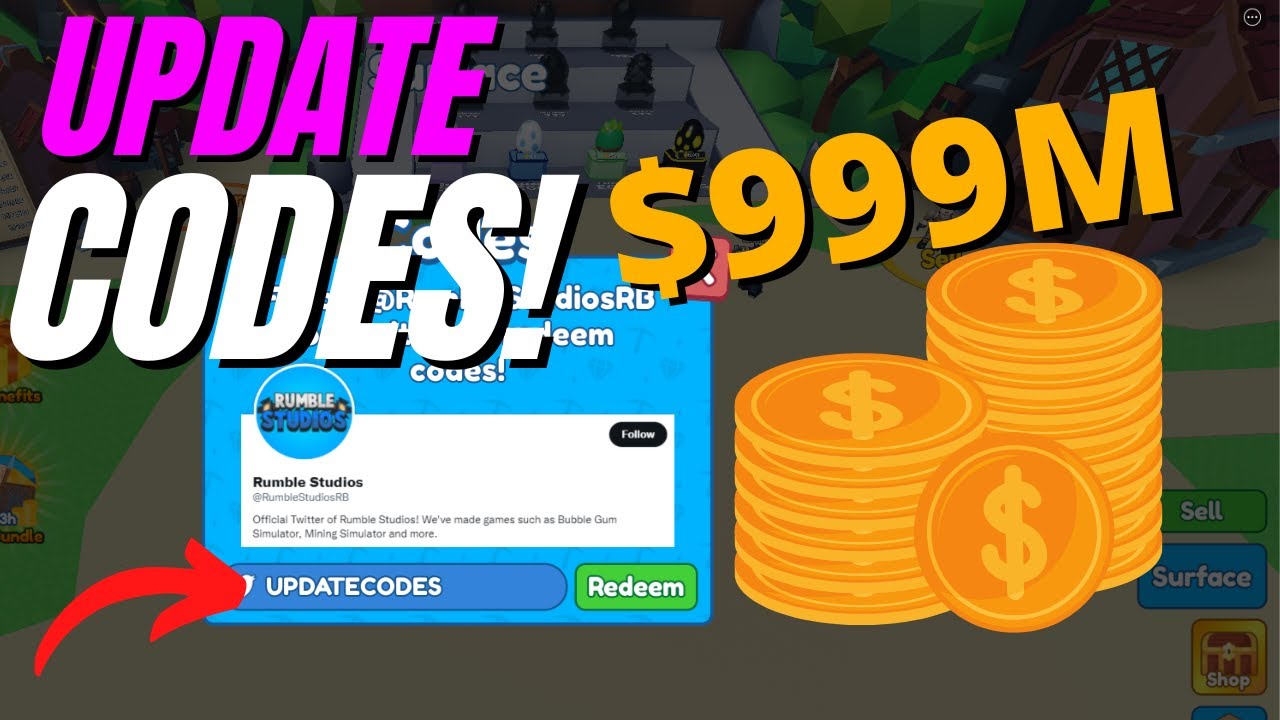 new-update-money-codes-trading-mining-simulator-2-roblox-youtube