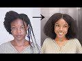 So I Tried Straightening My Natural Hair with Irun Kiko.. African Threading on Short 4c Hair