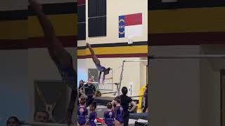 USAG level 5 bars 9.600 1st place, full routine on channel! #bars #gymnast