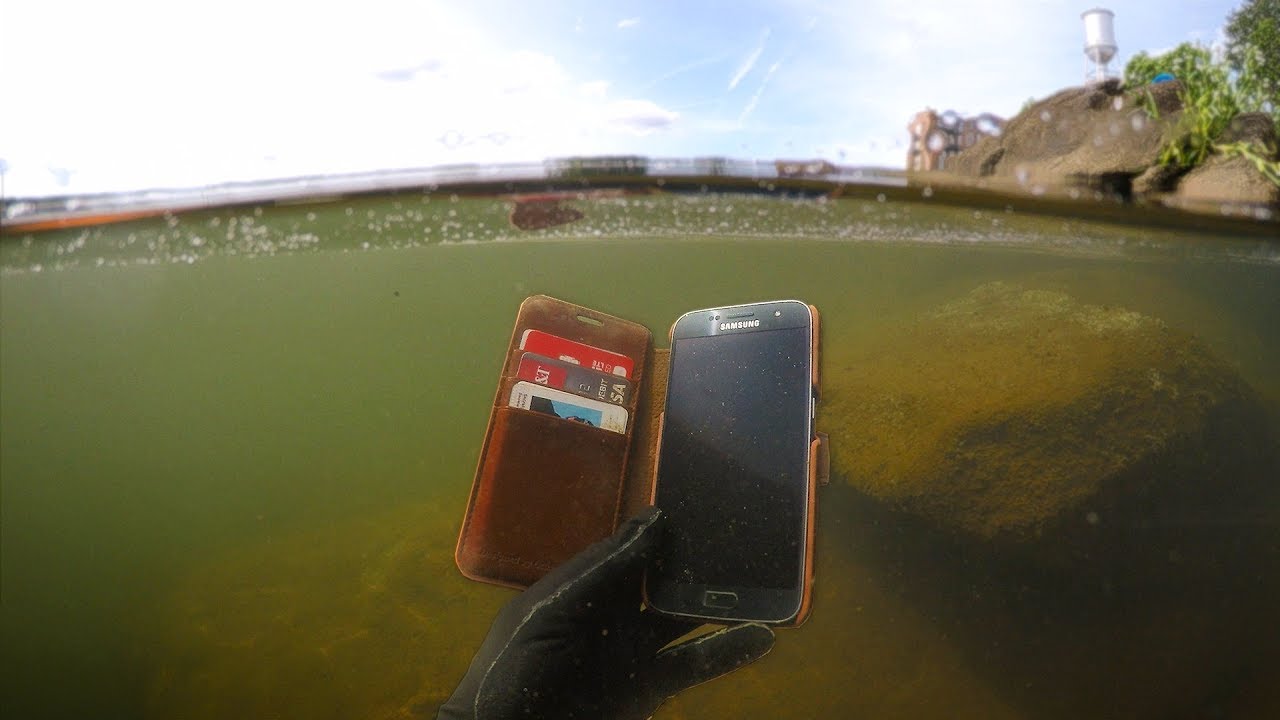 treasure of the elemental trophy Found Phone, Wallet, Knife Underwater in River! (Scuba Diving) | DALLMYD