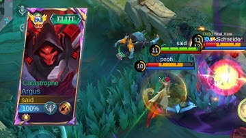 WTF DAMAGE!! ARGUS FULL DAMAGE CRITICAL IS TOO OP 💀 BEST BUILD FOR LATE GAME