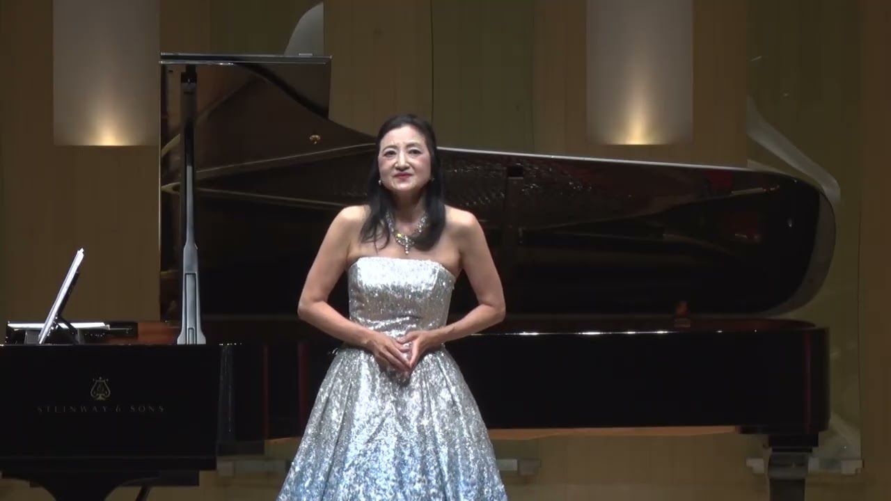 【第11回「春の声」声楽コンクール 受賞者発表コンサート】アマチュア部門シニア第３位　伊尾木佳奈（ソプラノ）［ピアノ：吉田　純］