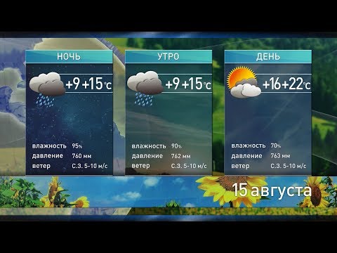 Прогноз на 15