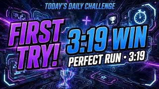 The SECRET to Beating Today's Challenge in 3:19