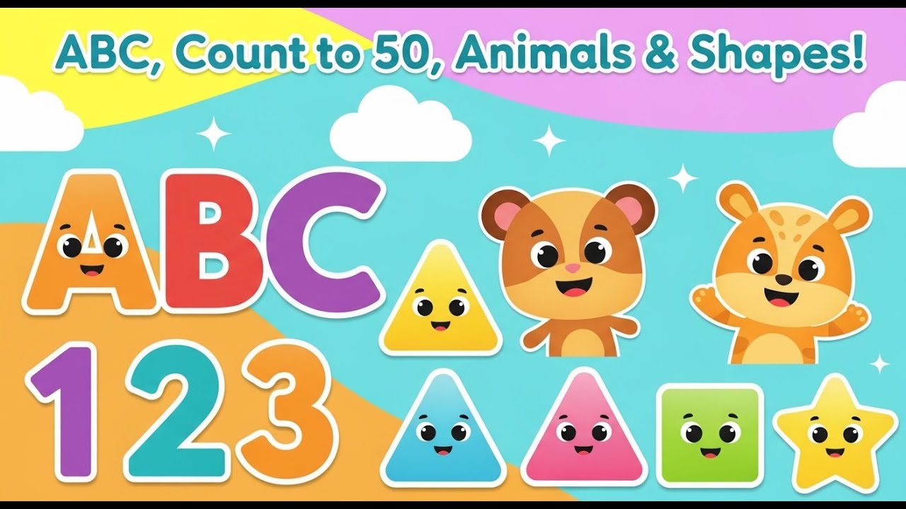 Preschool Learning Activities for 3-year-olds at Home | Preschool Learning Activities | Kids Songs