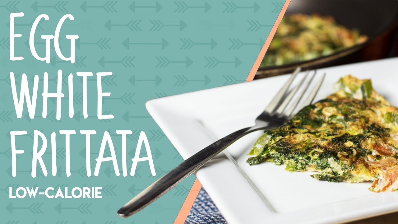 Low Calorie Egg White Frittata YouTube