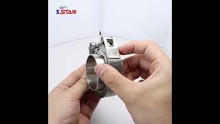 v band stainless steel hose clamp