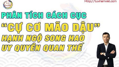Phân tích cách cục Cự Cơ Mão Dậu hạnh ngộ Song Hao