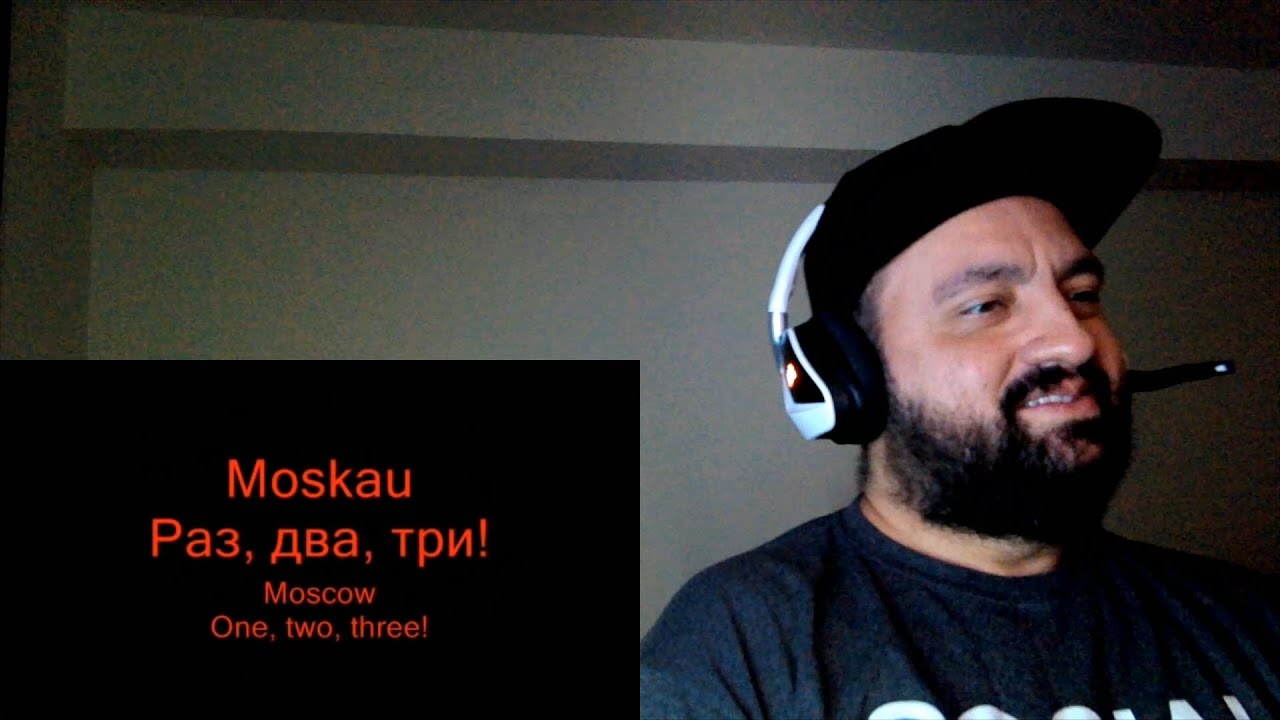 Rammstein - Moskau (Studio Version) - Reaction