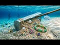 I Cleaned an Entire Beach in 24 Hours! (Found Diamonds)