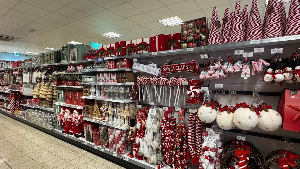 ♦️HOME BARGAINS♦️CHRISTMAS HAS LANDED IN STORE ALREADY😮ISN’T IT TOO EARLY FOR CHRISTMAS❓August 2025