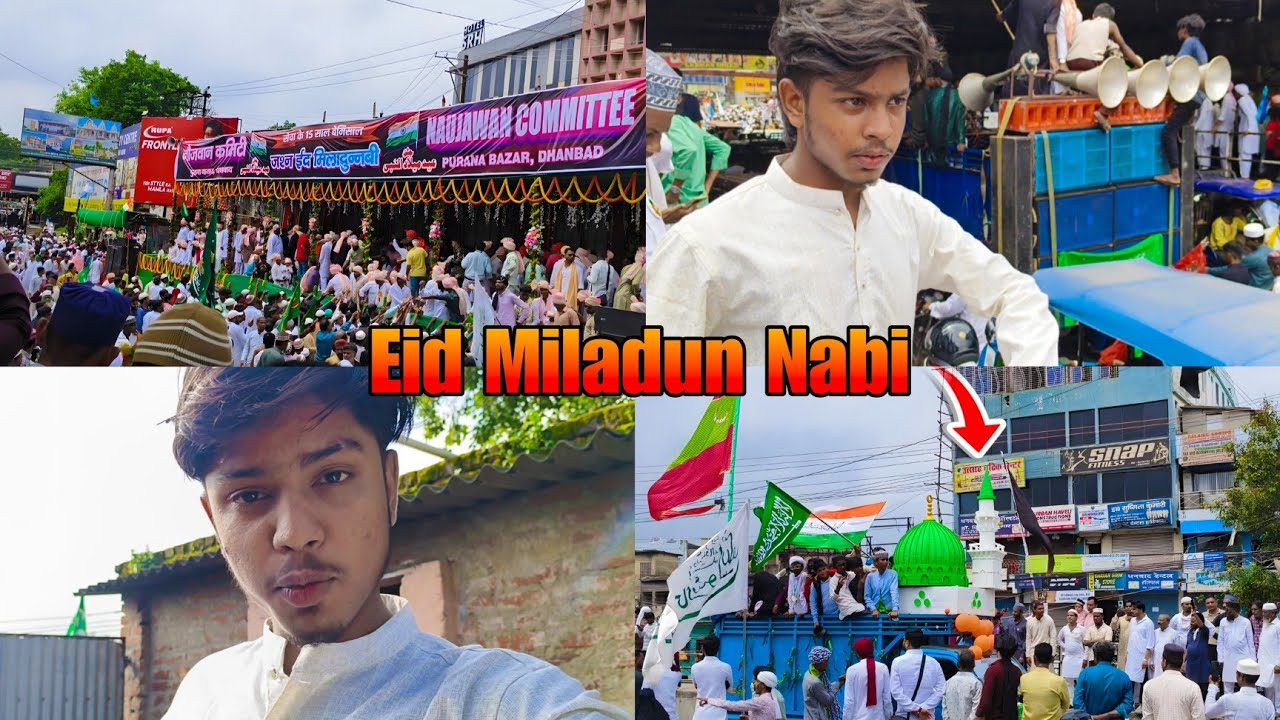 Finally Eid Miladun Nabi Detailed Vlog 😍First Time Too crowded! 🕋 Wasseypur Dhanbad 