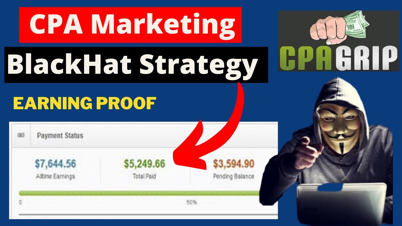 CPAGrip Earning Proof | CPA Marketing BlackHat Strategy 2022 and CPA Marketing Free Traffic Method
