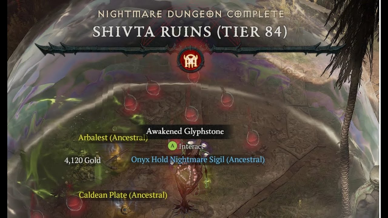 T84 - Rapid Fire Rogue - Diablo 4 - Nightmare - Shivta Ruins - Deathless!