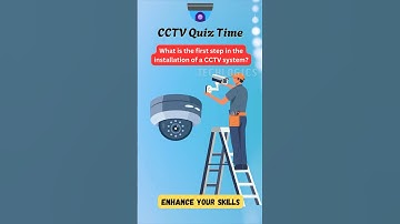 What Is the First Step in the Installation of a CCTV System?  #smarthome #techlogics #cctv