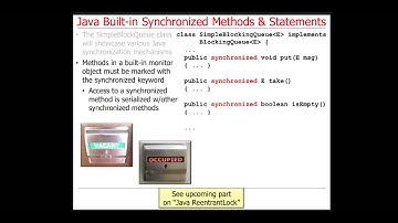 Java Built-in Monitor Objects (Part 1)