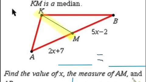 Median of a triangle