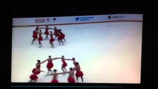 Nova Intermediate Free Program 2 - 2014 Skate Canada Synchronized Skating Championships