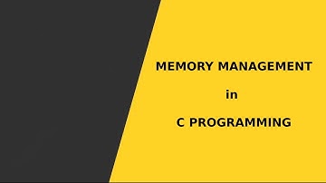 C, C++  Memory Management (MALLOC , CALLOC , REALLOC , FREE , MEMSET )
