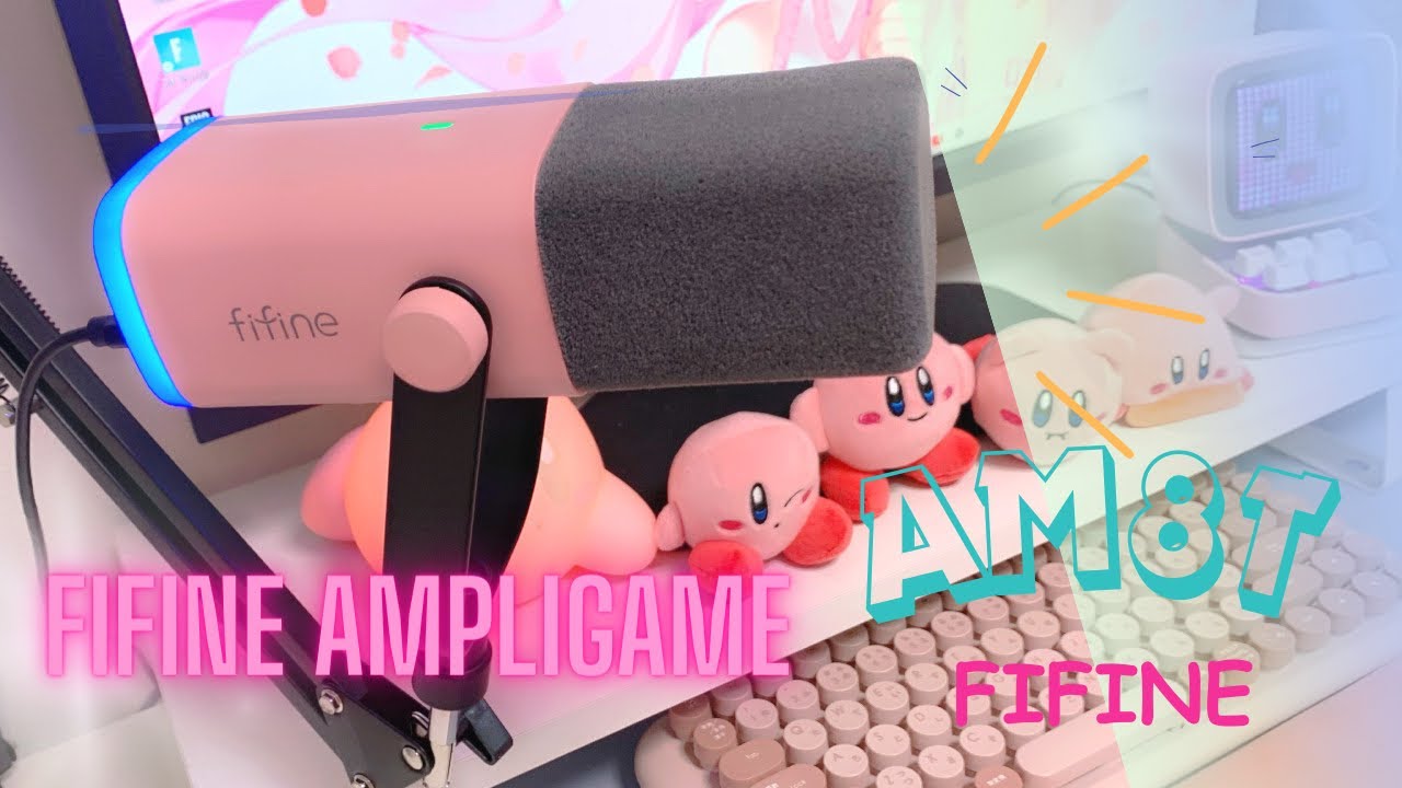 FIFINE AMPLIGAME AM8T】見た目もかわいくてコスパ最強な高品質