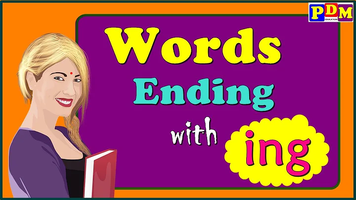 Suffix "ing" Words And Pronunciation | words ending with ing | words ending with ing | ING-Words