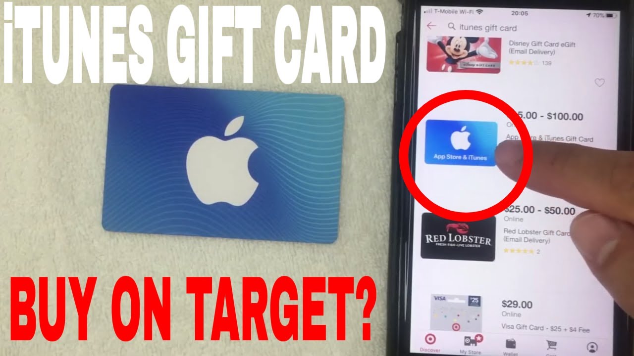 ✓ How To Buy iTunes Gift Card On Target Tutorial 🔴 