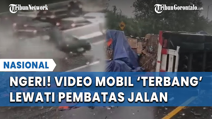 Rekaman CCTV Awal Mula Kecelakaan Beruntun di Tol Purbaleunyi, Truk Oleng hingga Terguling