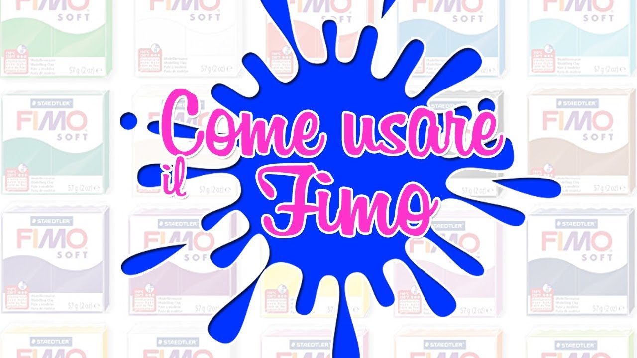 DIY COME USARE IL FIMO #1 - YouTube