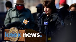Knoxville officials discuss developments in recent gun violence investigations in the city