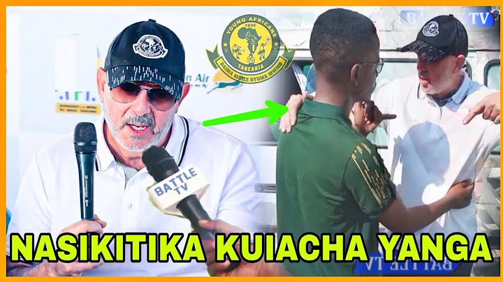 KWA UCHUNGU MKUBWA KOCHA NABI AWAAGA WANA YANGA/ ALIKAMWE ASHINDWA KUJIZUIA ATHIBITISHA KAIZER CHIEF