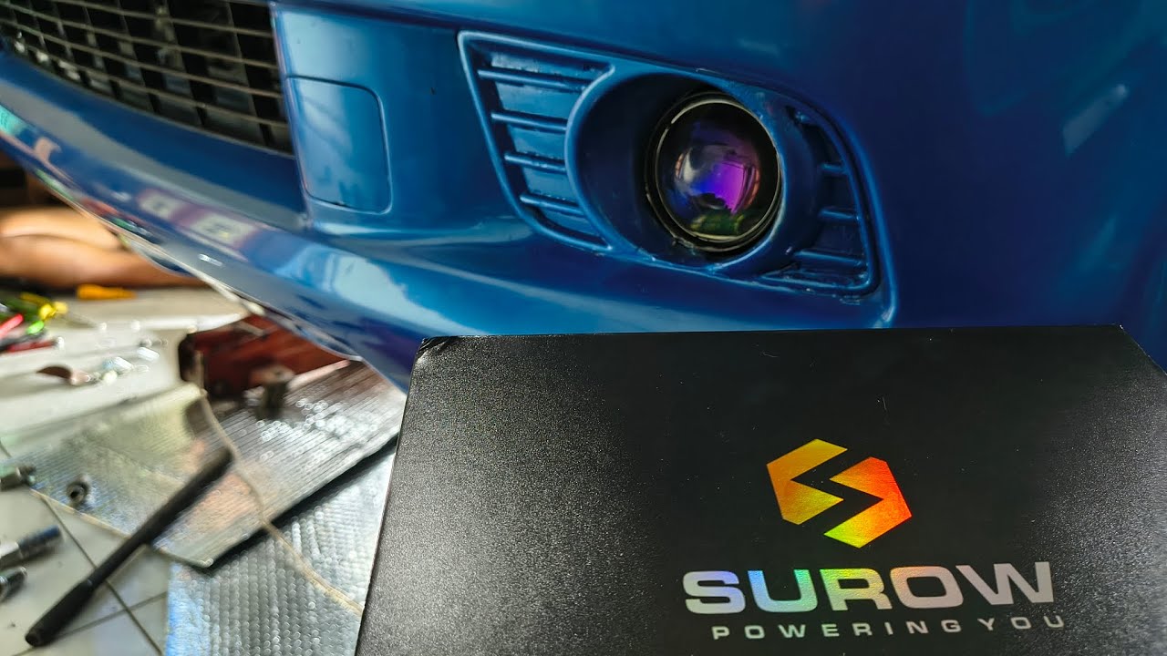 cara pasang Foglamp Biled Surow MX5 di terios / rush old
