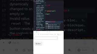 Day 13 of 45 Days HTML Challenge | button tag in html #codeminister #frontend #html