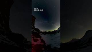 VIA LATTEA CON OSMO360 | TUTORIAL #dji #osmo360 #360camera #timelapse #night