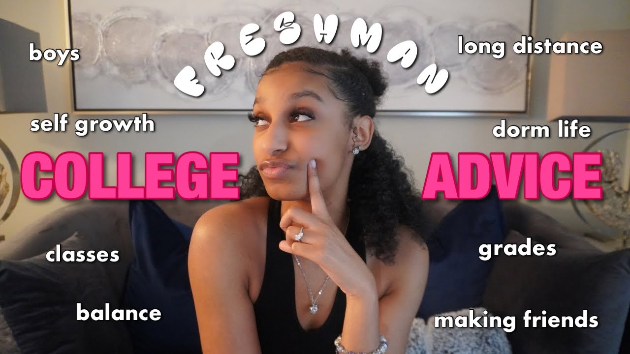 COLLEGE FRESHMAN ADVICE *from your internet big sis* 📚 | Aniyah Victoria