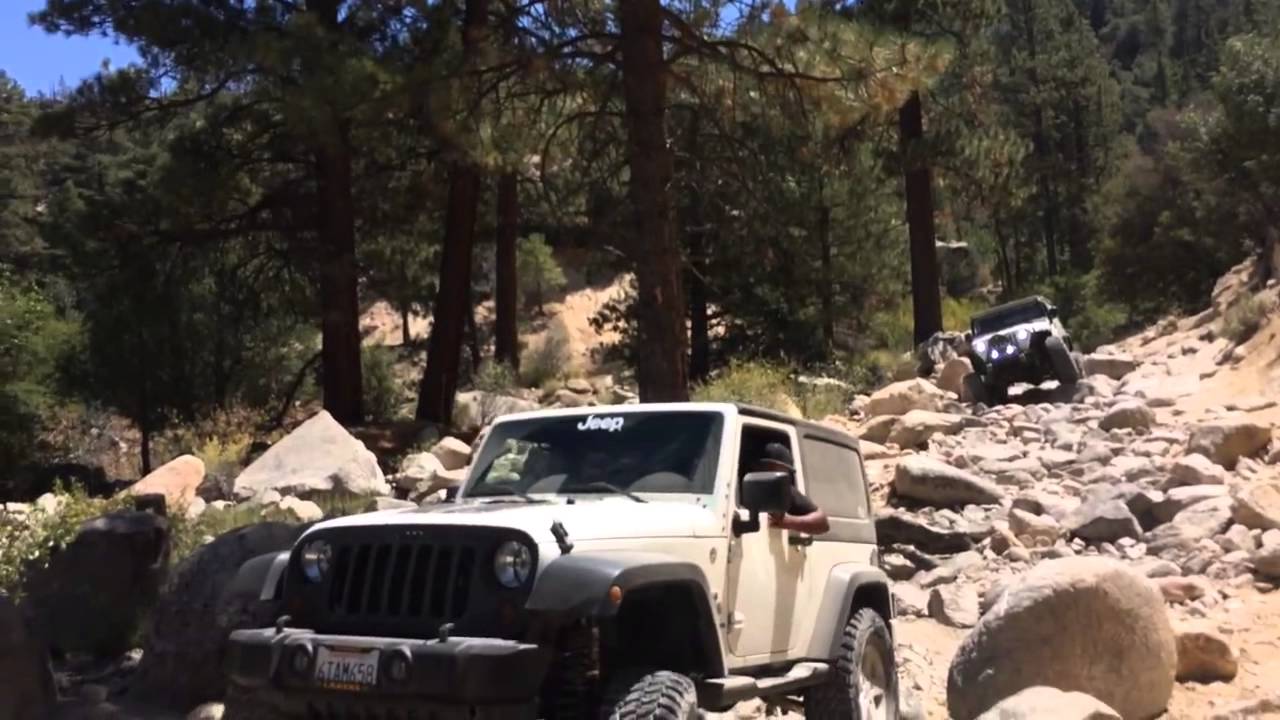 Jeep Wrangler Rock Climbing part 1 YouTube