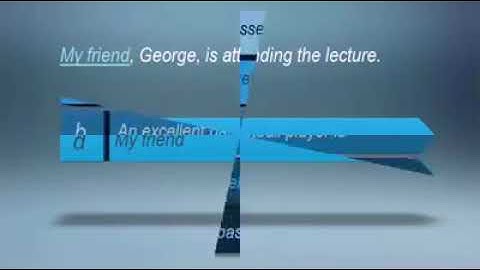 skill 3  Be careful Of Appositives