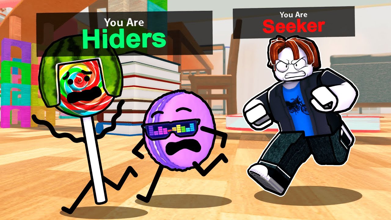 Secret Staycation Hide and Seek (Funny Moments)