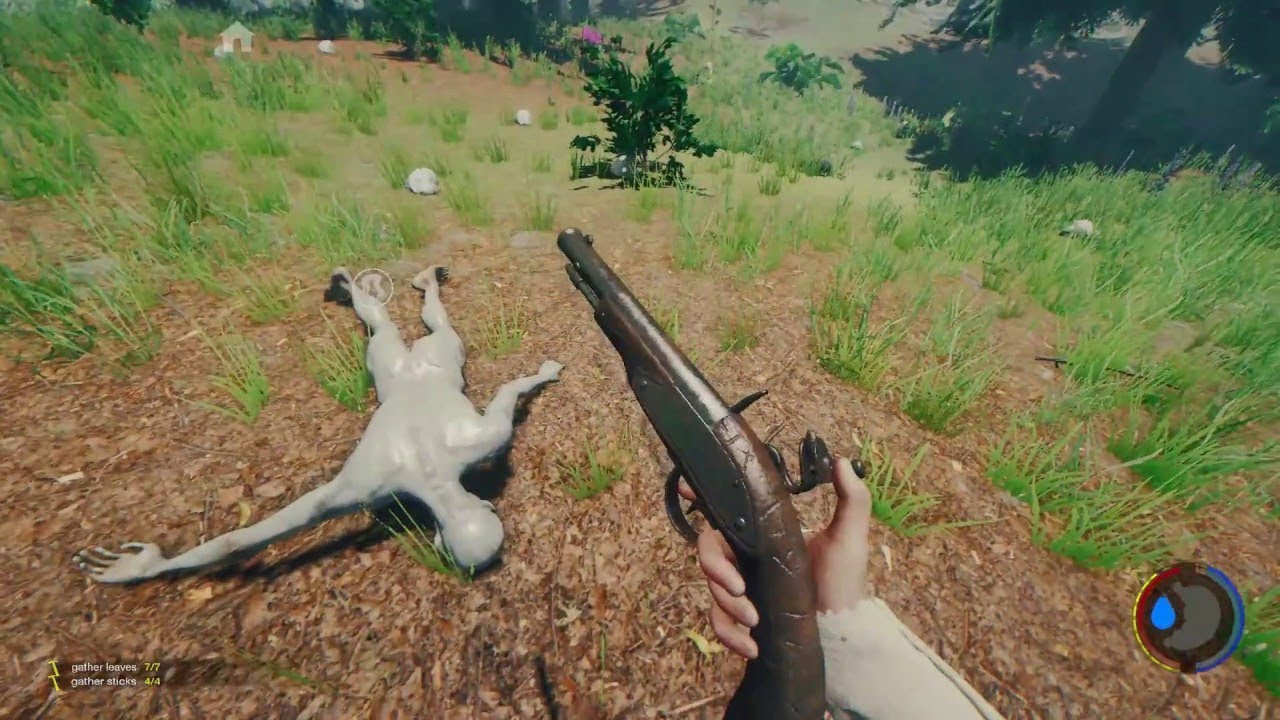 The forest кремниевый пистолет карта