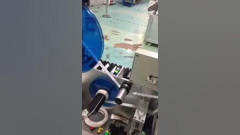 square round lipstick lip gloss mascara eye liner labeling machine