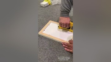 How picture frames are made ! New Jersey frame shop custom framing frames Modernmemorydesign.com #f