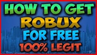 How To Get FREE Robux In 2019! (AUGUST)
