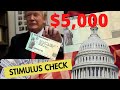 SECOND STIMULUS CHECK UPDATE: $5,000 Stimulus check vs $1200 Stimulus Check | TRUMP Stimulus Package