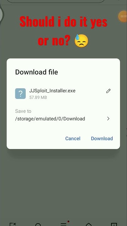 should i download jjsploit yes or no 😓💦 - YouTube
