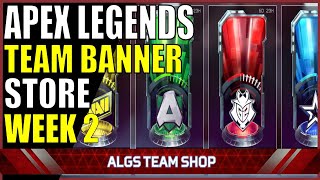 New Apex Legends ALGS Team Banner Week 2 Store Shop Update Is Now Live