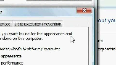 How to change virtual ram on Vista