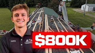 How This 23 Year Old Roofer Turned a $16K Job Into an $800K Business